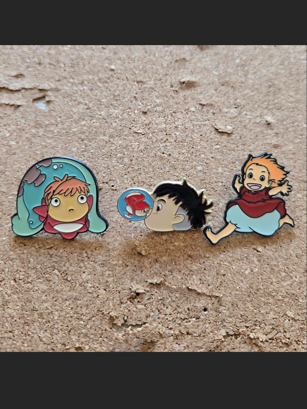 Ponyo Enamel Pin Bundle